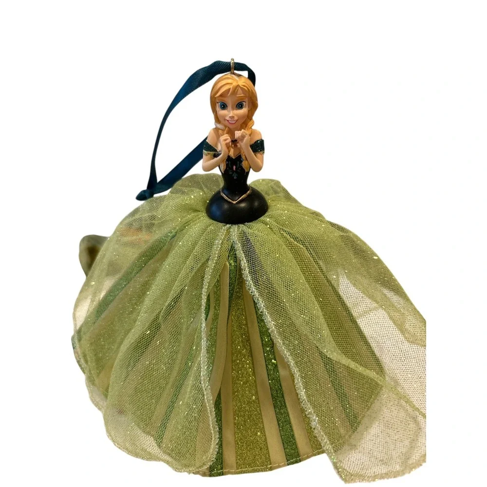 Frozen Ceramic Disney Parks Holiday Ornament Princess Anna from Frozen Sparkling